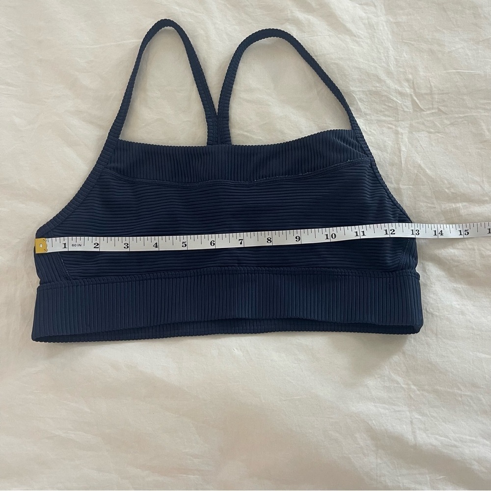 Alala Raya Rib Bra Navy - Picture 7 of 8